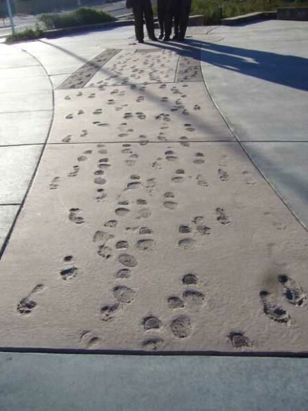 THE BATAAN DEATH MARCH MEMORIAL WALKWAY