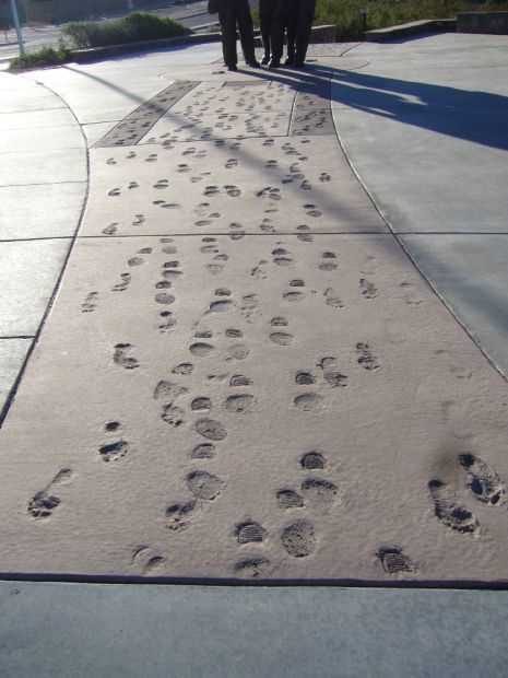 THE BATAAN DEATH MARCH MEMORIAL WALKWAY