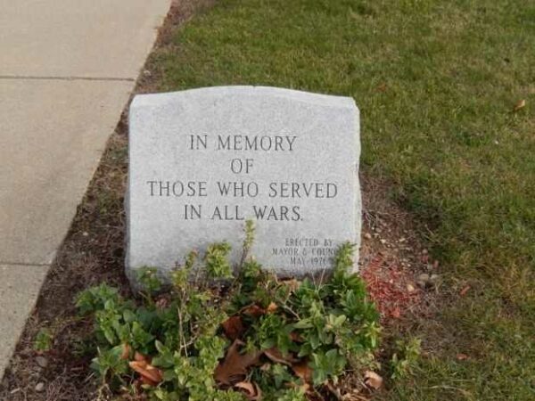 VICTORY GARDENS VETERANS OF ALL WARS MEMORIAL