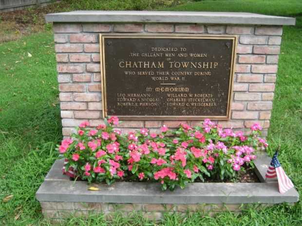 CHATHAM TOWNSHIP WORLD WAR II MEMORIAL
