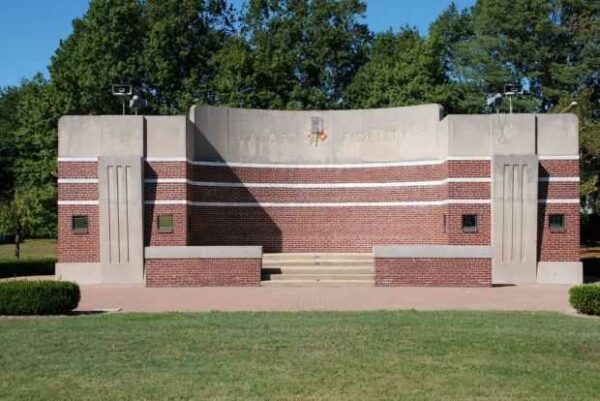 ARMY SIGNAL CORPS WORLD WAR II MEMORIAL BANDSTAND FRONT