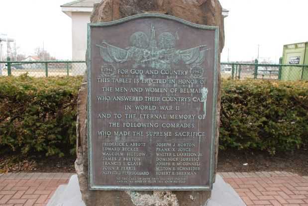 BELMAR WORLD WAR II MEMORIAL