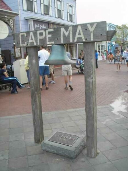 SHIPS BELL FROM S.S. CAPE MAY MEMORIAL
