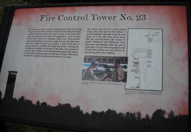FIRE CONTROL TOWER NO. 23 WAR MEMORIAL PLAQUE