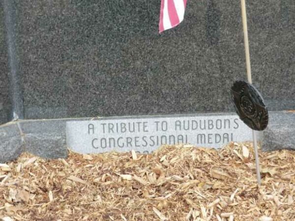 A TRIBUTE TO AUDUBON’S CONGRESSIONAL MEDAL OF HONOR RECIPIENTS MEMORIAL DEDICATION STONE