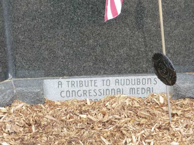 A TRIBUTE TO AUDUBON’S CONGRESSIONAL MEDAL OF HONOR RECIPIENTS MEMORIAL DEDICATION STONE