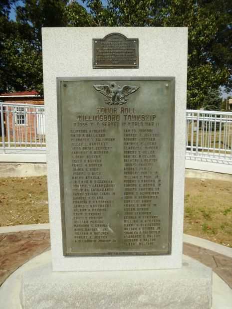 WILLINGBORO TOWNSHIP WORLD WAR II VETERANS MEMORIAL