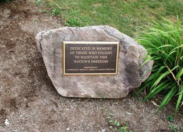 AMERICAN LEGION POST #169 VETERANS MEMORIAL