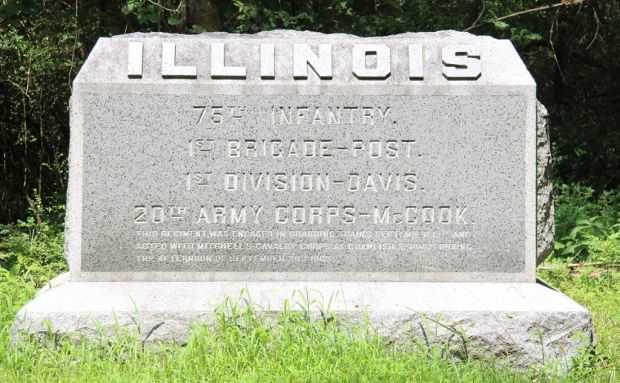75TH ILLINOIS INFANTRY WAR MEMORIAL