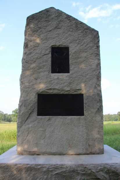 15TH PENNSYLVANIA ANDERSON CAVALRY WAR MEMORIAL BACK