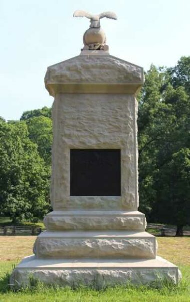 42ND INDIANA INFANTRY WAR MEMORIAL BACK