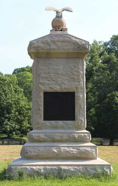 42ND INDIANA INFANTRY WAR MEMORIAL BACK