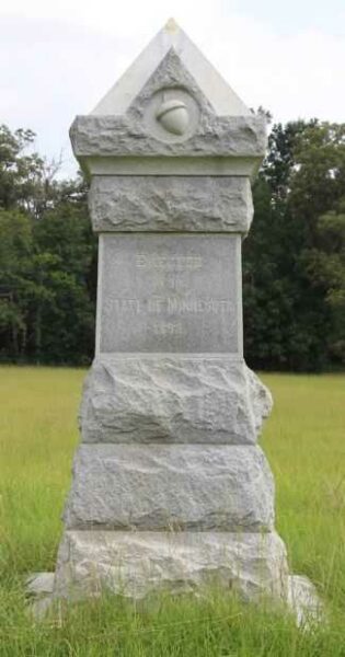 2D. MINNESOTA INFANTRY WAR MEMORIAL BACK