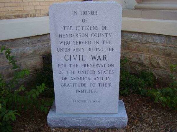 HENDERSON COUNTY CIVIL WAR MEMORIAL