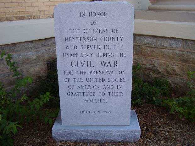 HENDERSON COUNTY CIVIL WAR MEMORIAL