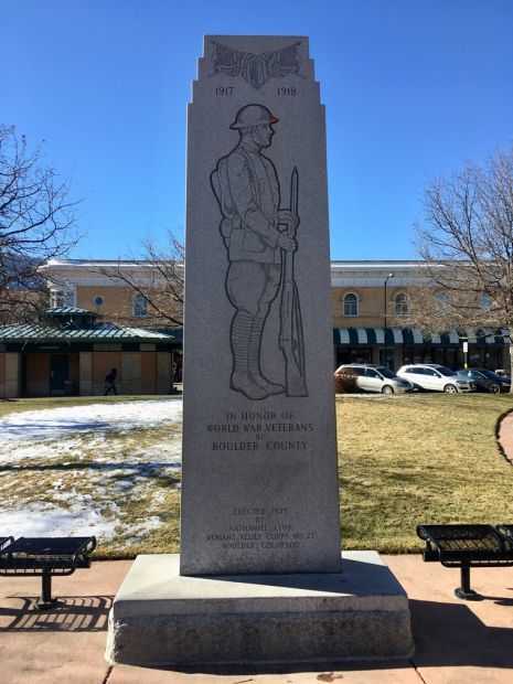 BOULDER COUNTY WORLD WAR VETERANS MEMORIAL