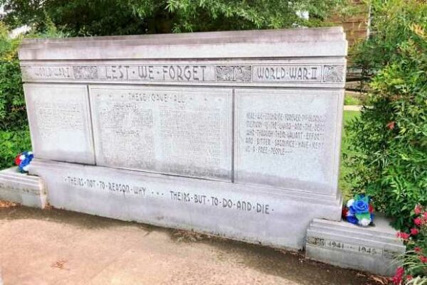 OZARK LEST WE FORGET WAR MEMORIAL