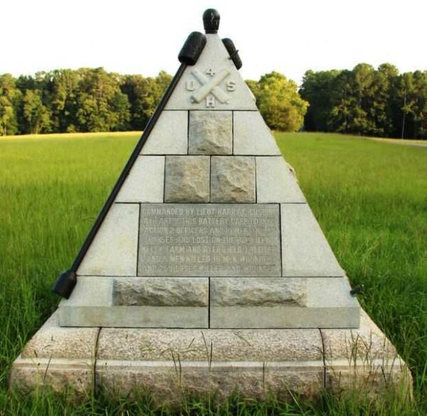 LIGHT BATTERY H 4TH U.S. ARTILLERY WAR MEMORIAL SIDE C