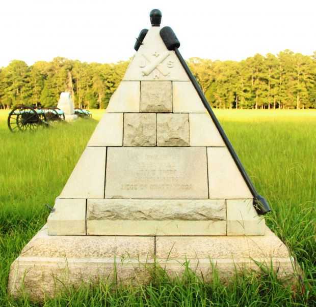 LIGHT BATTERY H 4TH U.S. ARTILLERY WAR MEMORIAL SIDE D