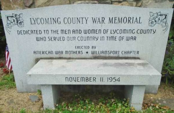 LYCOMING COUNTY WAR MEMORIAL CLOSE-UP