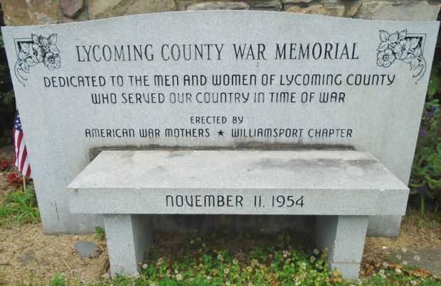 LYCOMING COUNTY WAR MEMORIAL CLOSE-UP