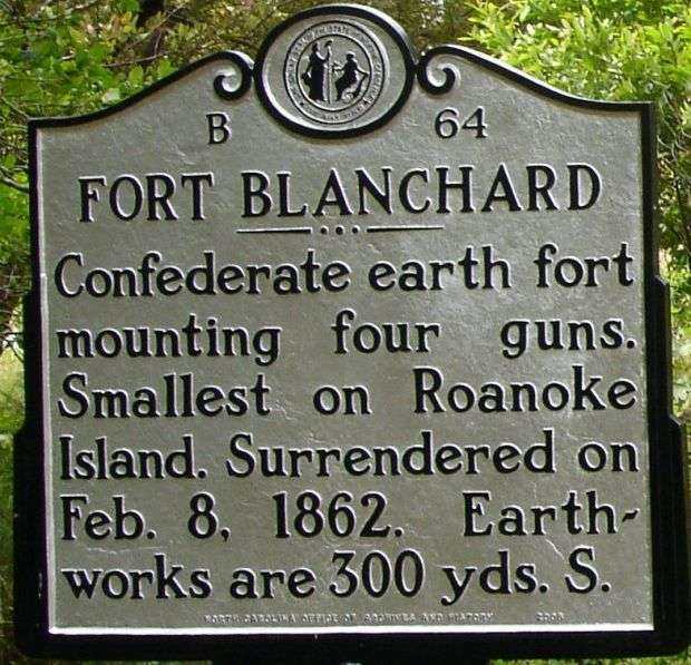 FORT BLANCHARD WAR MEMORIAL MARKER