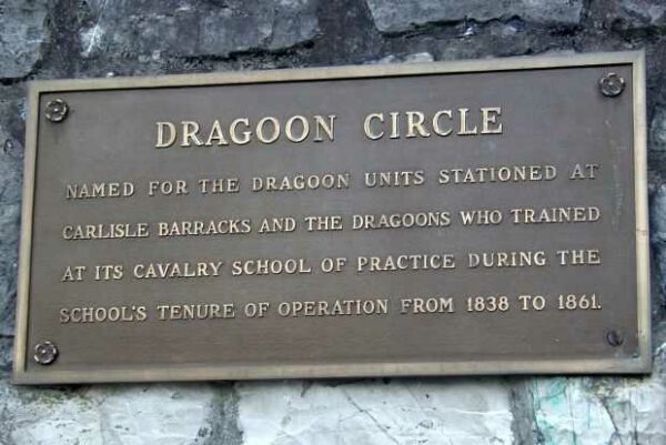 DRAGOON CIRCLE MEMORIAL PLAQUE