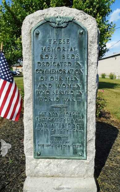 BERWICK WORLD WAR II MEMORIAL