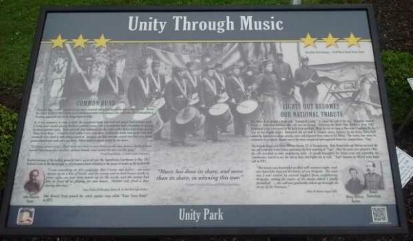 UNITY THROUGH MUSIC WAR MEMORIAL PANEL