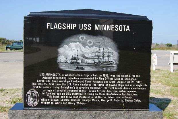 FLAGSHIP USS MINNESOTA WAR MEMORIAL
