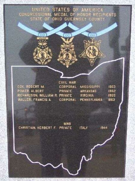 GUERNSEY COUNTY MEDAL OF HONOR MEMORIAL