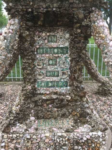 IN MEMORY OF OUR SOLDIERS MEMORIAL FLAGPOLE BASE