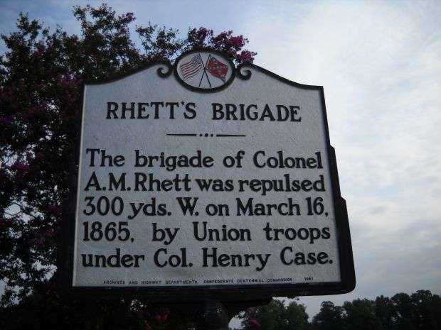 RHETTS BRIGADE WAR MEMORIAL MARKER