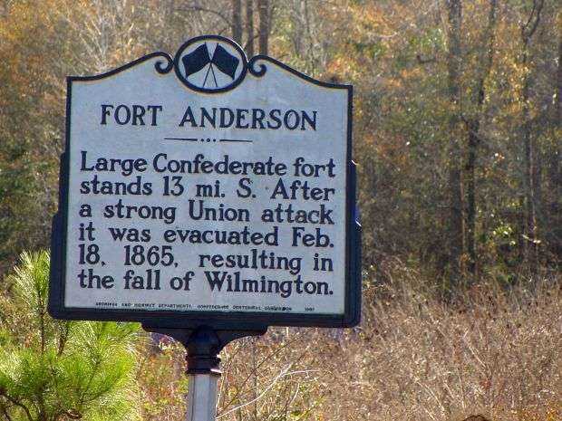 FORT ANDERSON WAR MEMORIAL MARKER