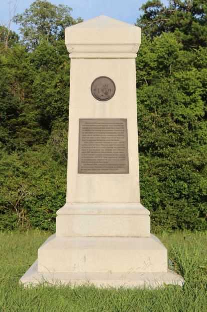 41ST OHIO INFANTRY HAZEN’S BRIGADE WAR MEMORIAL BACK