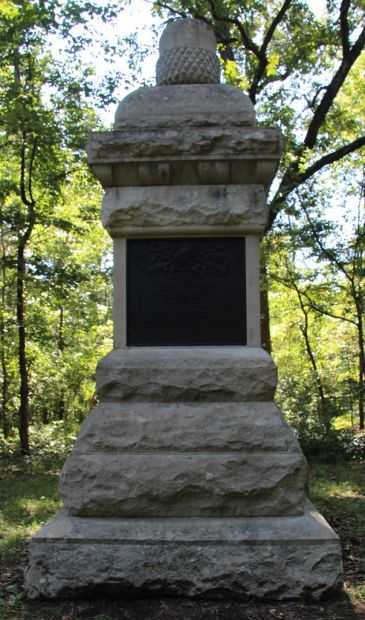 36TH REG’T INDIANA INFTY WAR MEMORIAL BACK