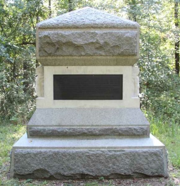 19TH OHIO INFANTRY. WAR MEMORIAL BACK