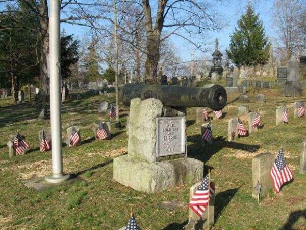 HONORABLY DISCHARGED U.S. SOLDIERS AND SAILORS MEMORIAL CANNON