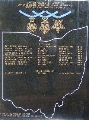 FAIRFIELD COUNTY MEDAL OF HONOR MEMORIAL