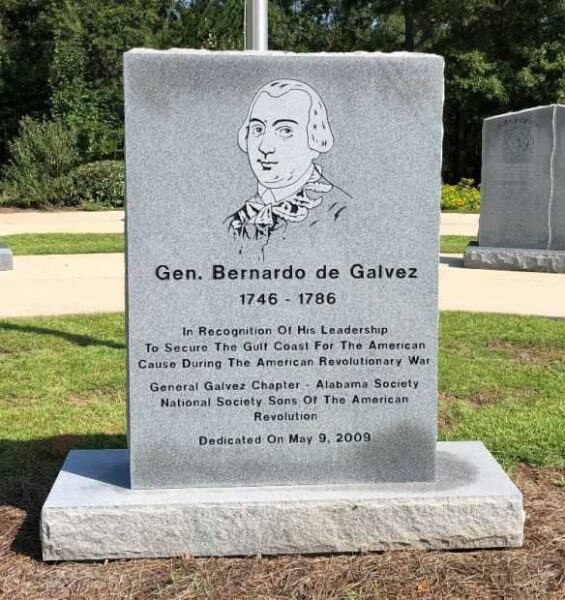 BALDWIN COUNTY GEN. BERNARDODE GALVEZ REVOLUTIONARY WAR MEMORIAL