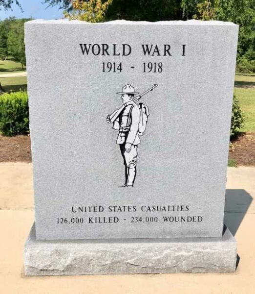 BALDWIN COUNTY WORLD WAR I MEMORIAL FRONT