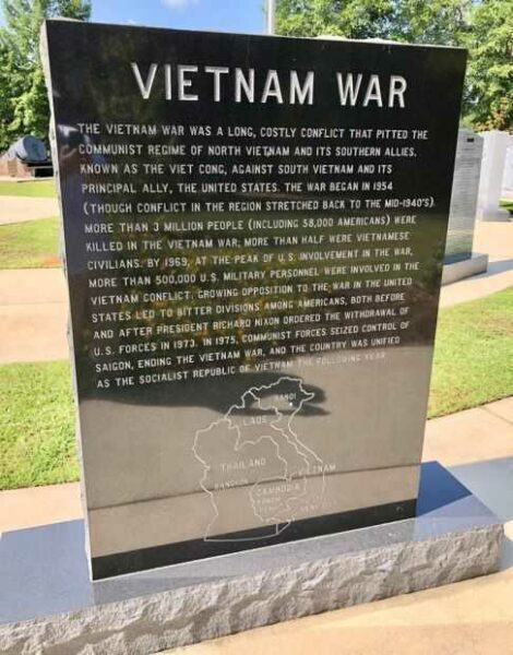 BALDWIN COUNTY VIETNAM WAR MEMORIAL BACK