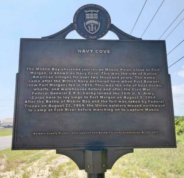 NAVY COVE WAR MEMORIAL MARKER