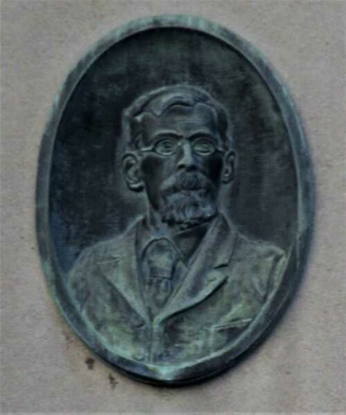 GREENFIELD AND VICINITY CIVIL WAR MEMORIAL BRONZE PORTRAIT