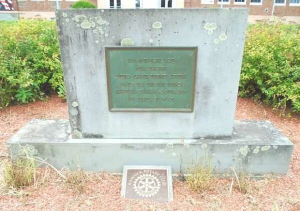 HANCOCK WAR MEMORIAL