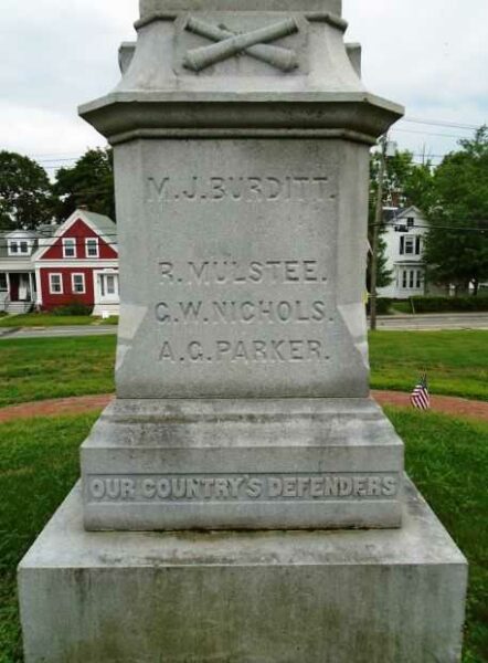 SOUTHBOROUGH CIVIL WAR MEMORIAL SIDE C