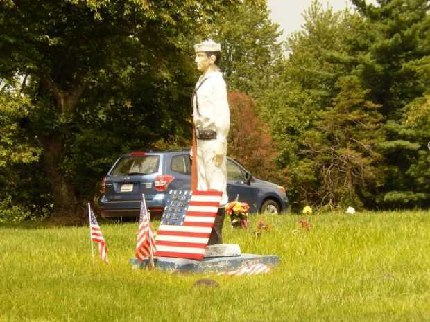PARKWOOD CEMETERY WORLD WAR I SAILOR MEMORIAL