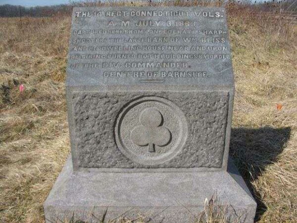 14TH REGIMENT CONNECTICUT VOLUNTEERS WAR MEMORIAL