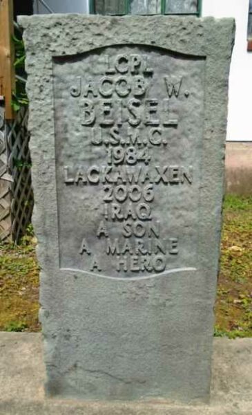 LCPL JACOB W. BEISEL WAR MEMORIAL