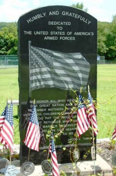 LACKAWXEN VETERANS MEMORIAL FRONT